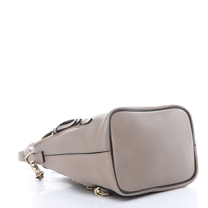 Chloe Suede Calfskin Medium Faye Backpack Motty Grey 4 of 13