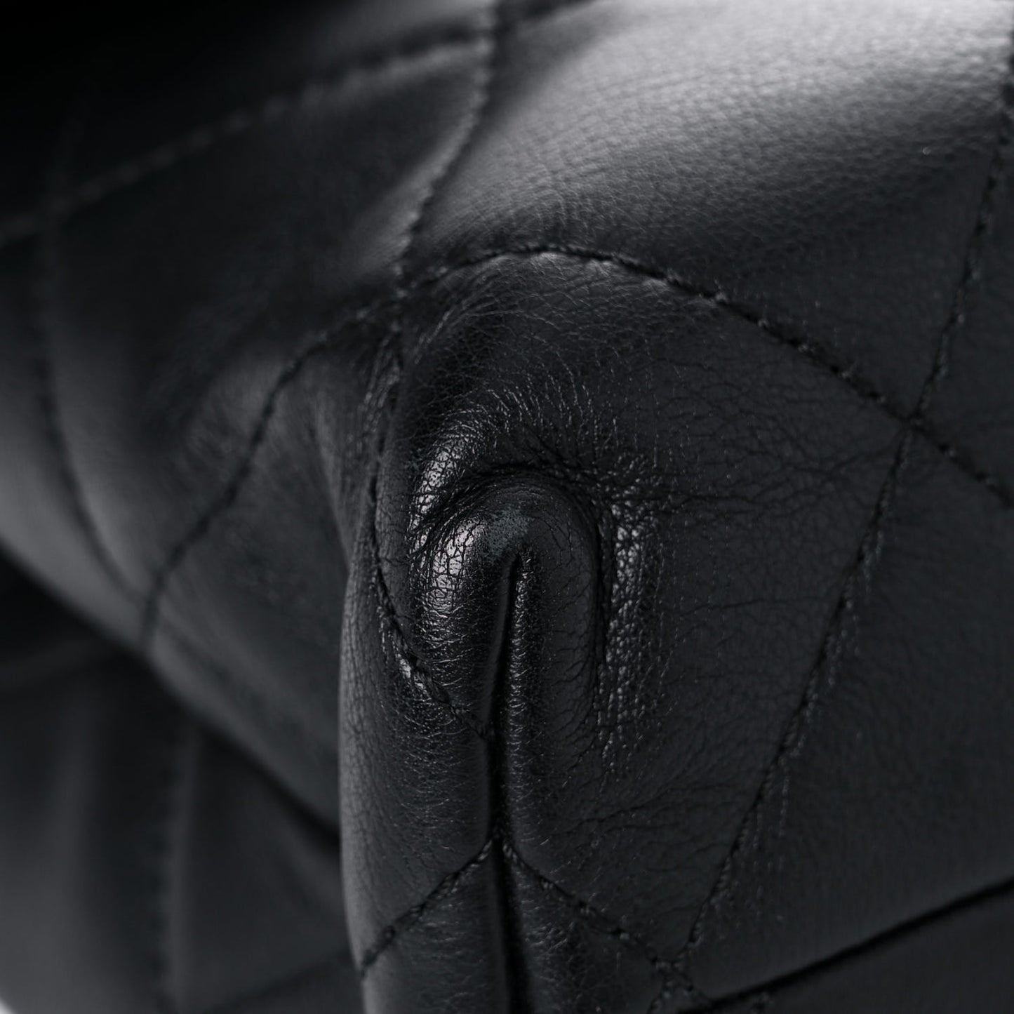 Calfskin Quilted In The Business Flap Bag Black