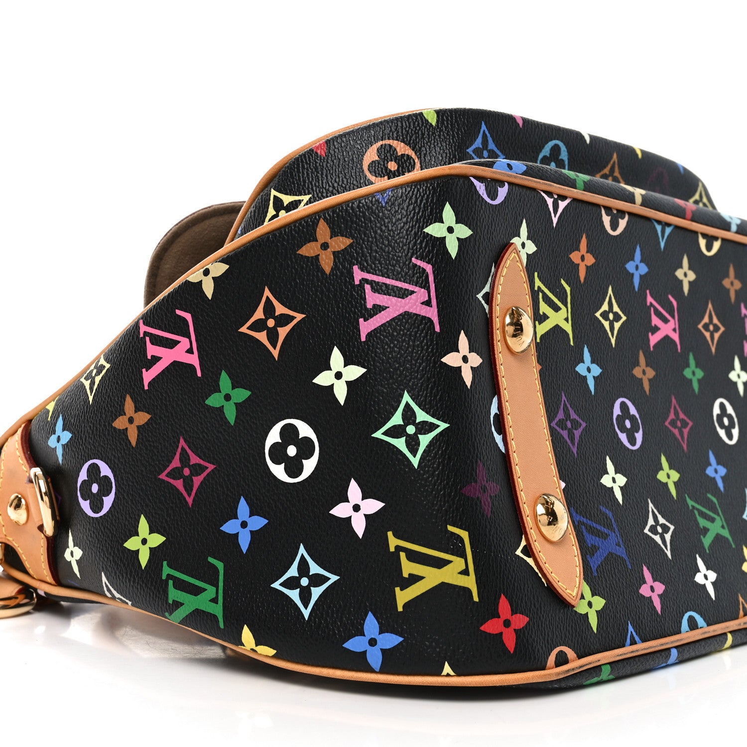 Louis Vuitton Monogram Multicolor Rita Black 8 of 9