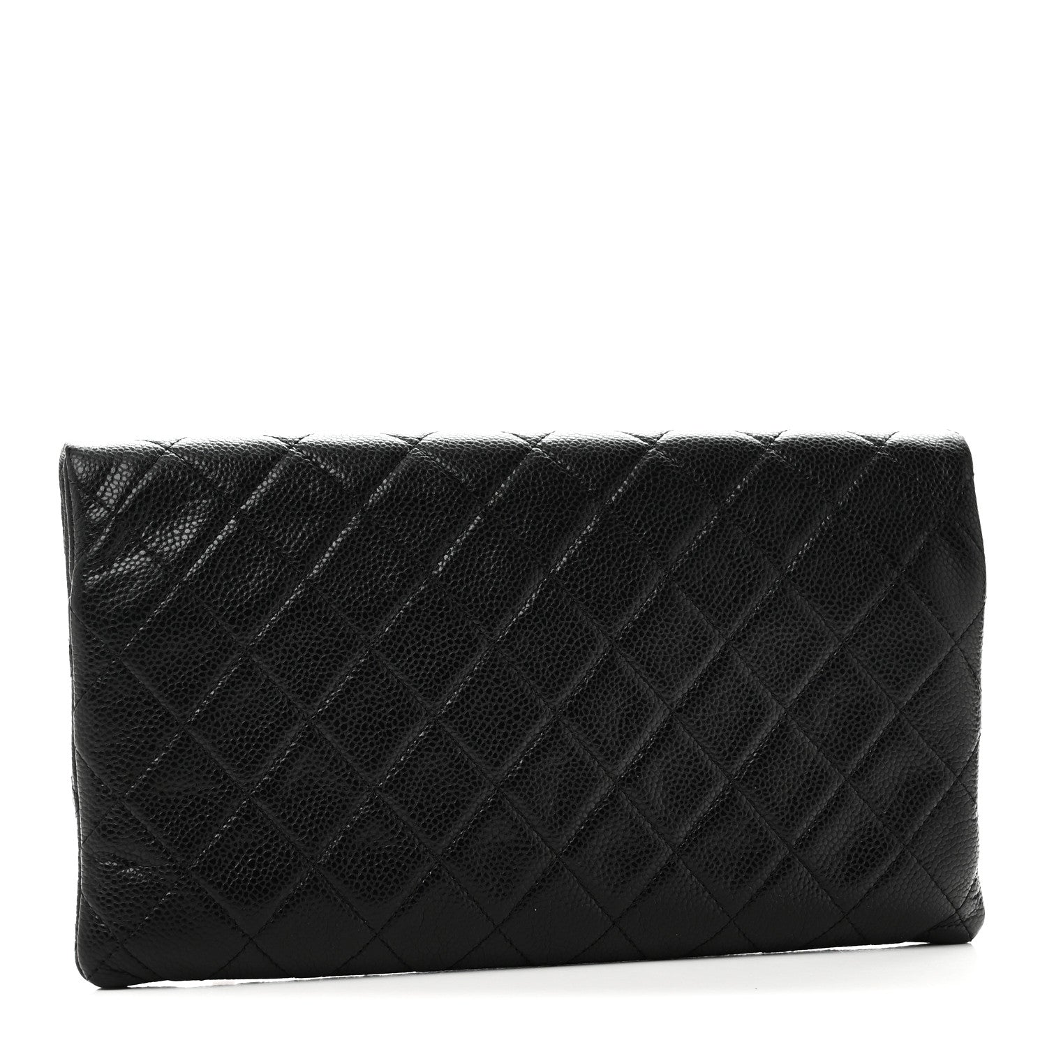 Chanel Caviar Quilted CC Beauty Clutch Black 3 of 11