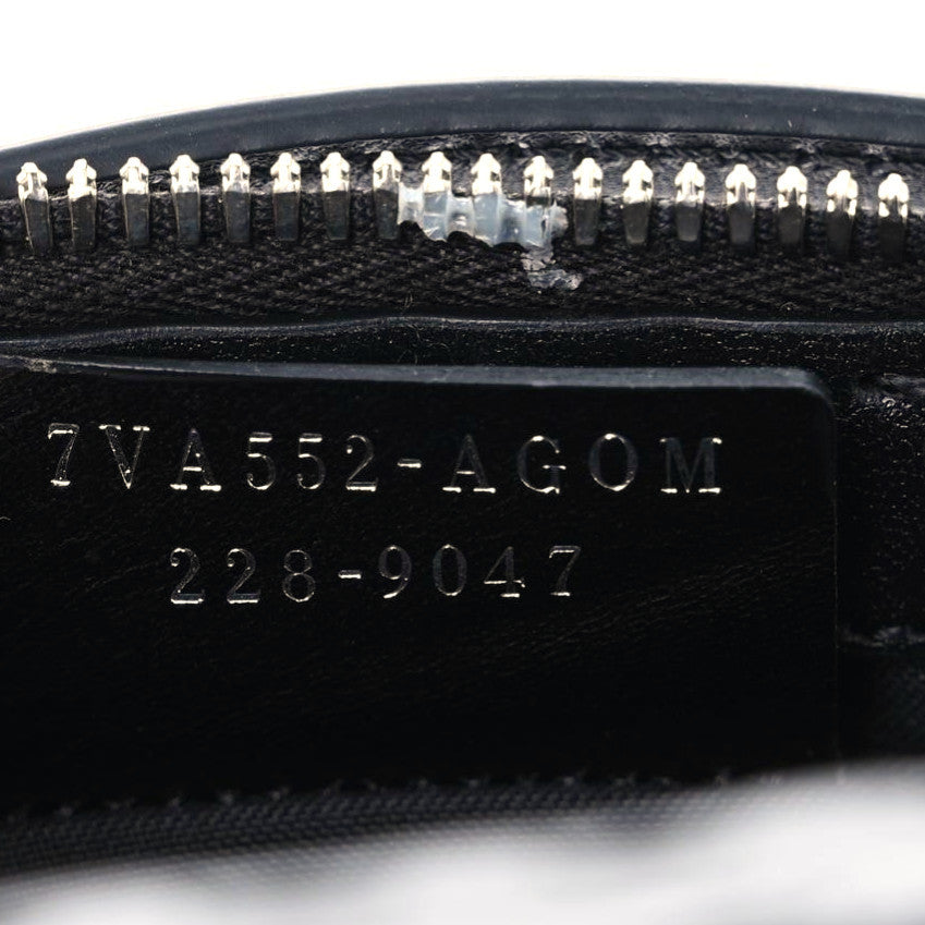 Fendi Recycled Fabric Jacquard Vitello Astro FF 1974 Mini Suitcase Bag Asfalto Black 9 of 11