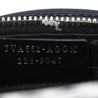 Fendi Recycled Fabric Jacquard Vitello Astro FF 1974 Mini Suitcase Bag Asfalto Black 9 of 11