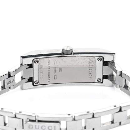 Gucci Stainless Steel Diamond 13mm Quartz Watch Black 4 of 4