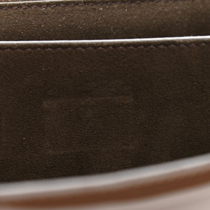 Fendi Vitello Vernice Mou Karligraphy Crossbody Bag Ebano 11 of 13