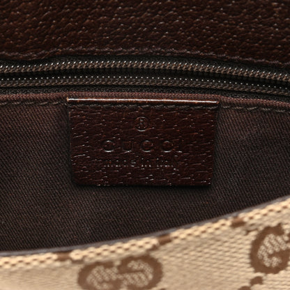 Gucci Monogram Waist Pouch Bag Dark Brown 6 of 11