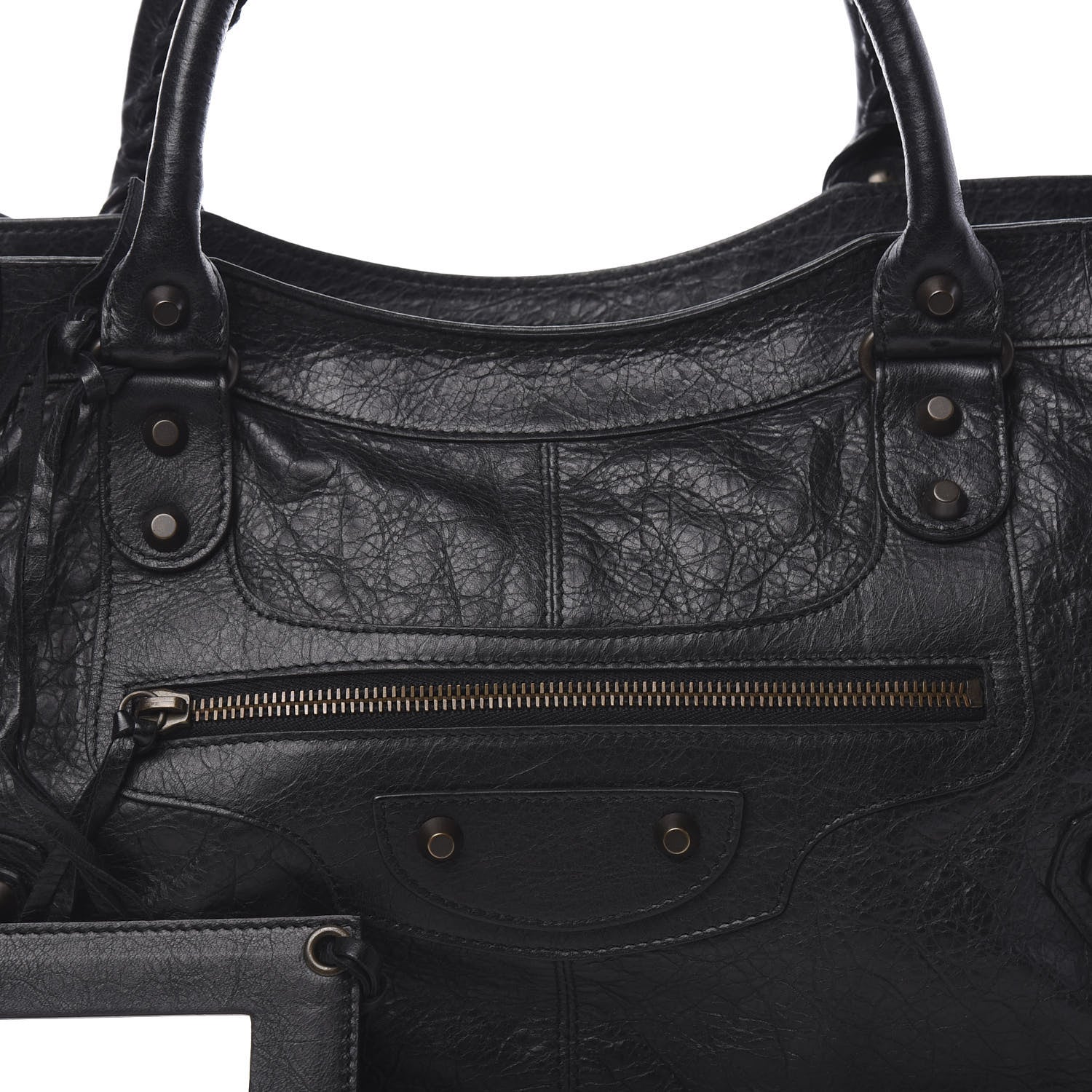 Balenciaga Agneau Classic Hardware Part Time Black 9 of 9
