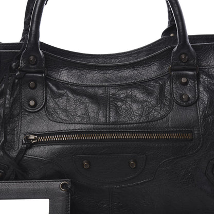 Balenciaga Agneau Classic Hardware Part Time Black 9 of 9