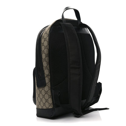 Gucci GG Supreme Monogram Medium Backpack Black 3 of 10