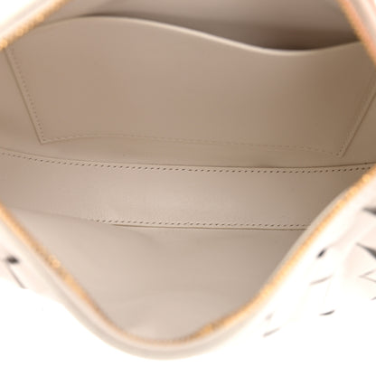 Bottega Veneta Nappa Intrecciato Mini Shoulder Bag With Knot White 5 of 10