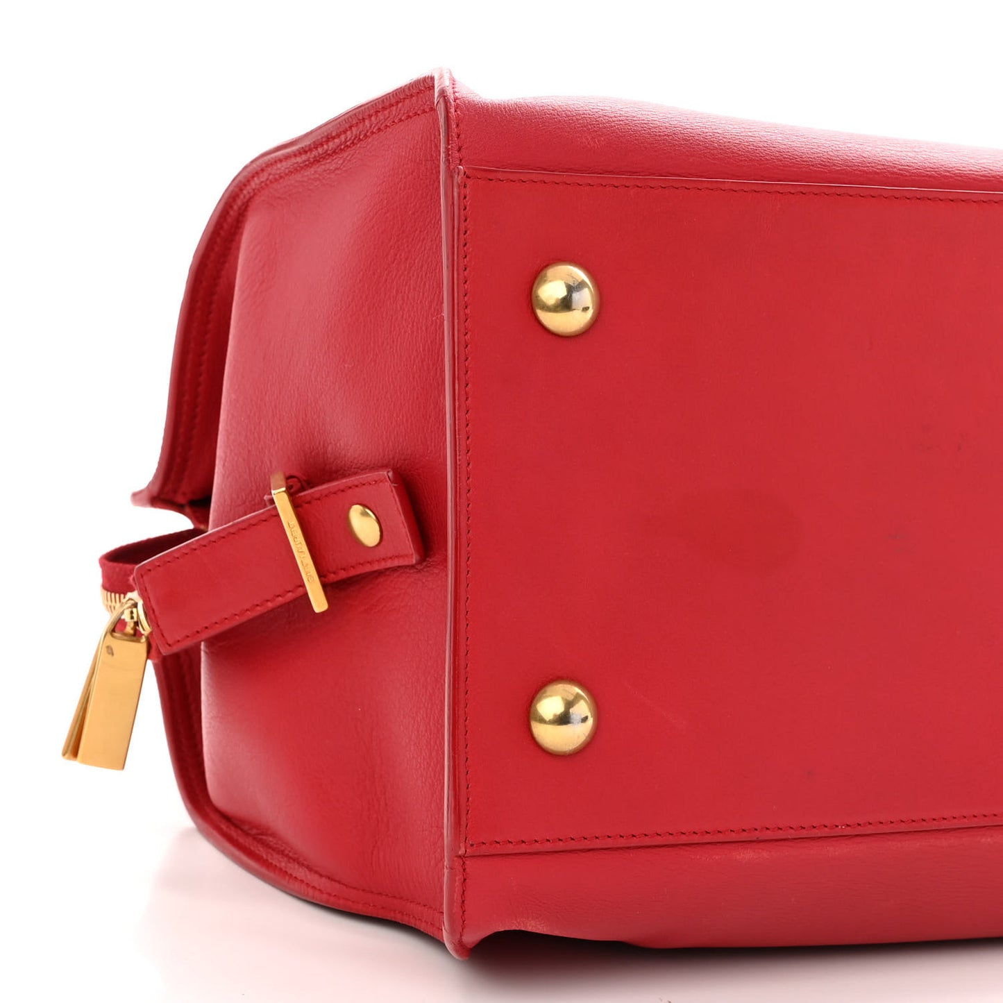 Calfskin Medium Classic Y Cabas Red