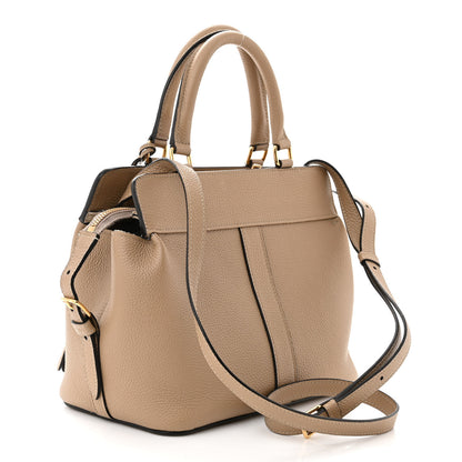 Celine Grained Calfskin Small Cabas De France Dune 3 of 10