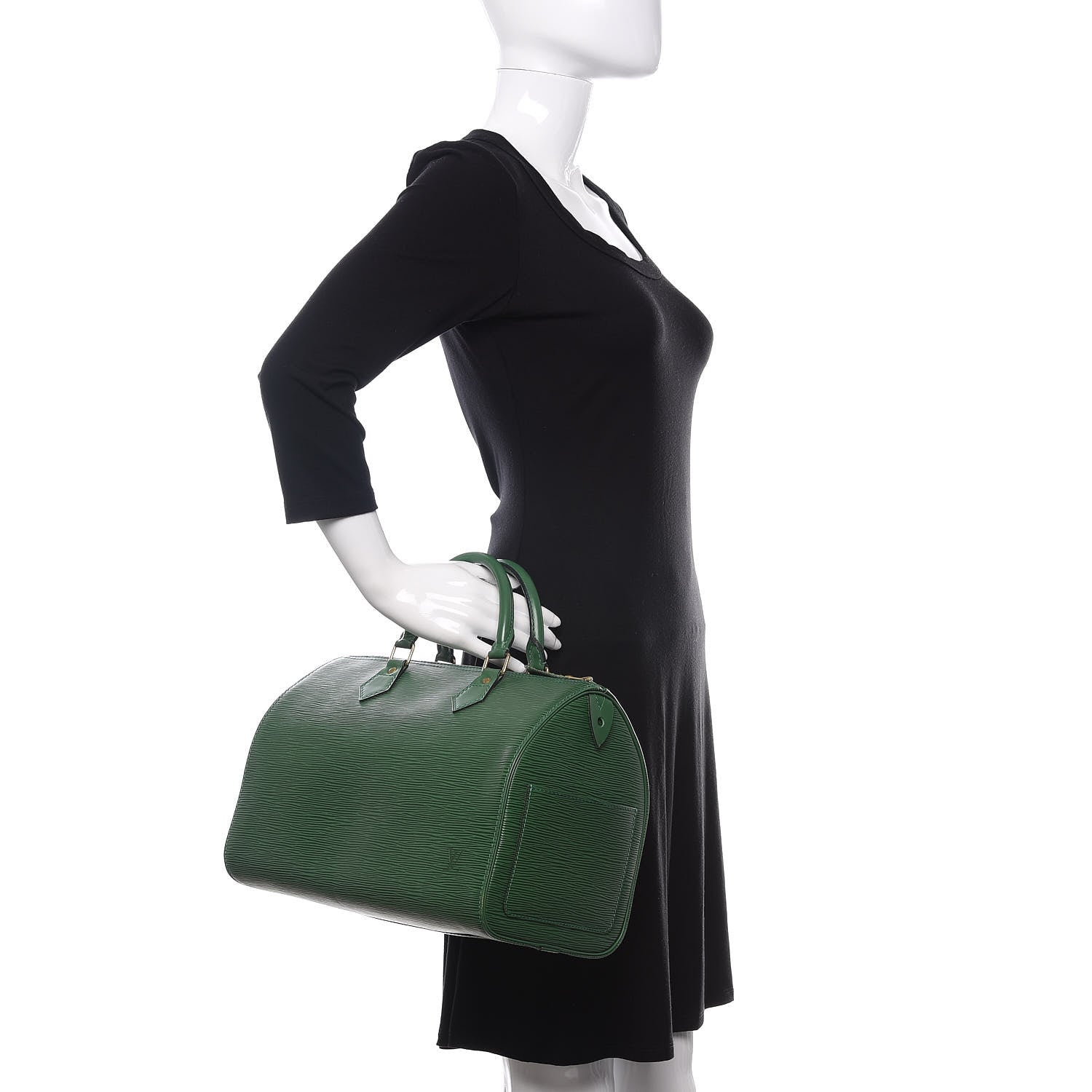 Louis Vuitton Epi Speedy 30 Borneo 2 of 10