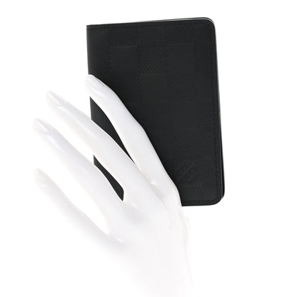 Louis Vuitton Damier Infini Pocket Organizer Black 2 of 7