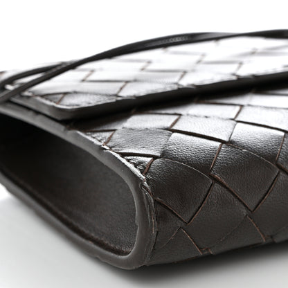Bottega Veneta Nappa Intrecciato Long Andiamo Top Handle Clutch Fondant 9 of 10