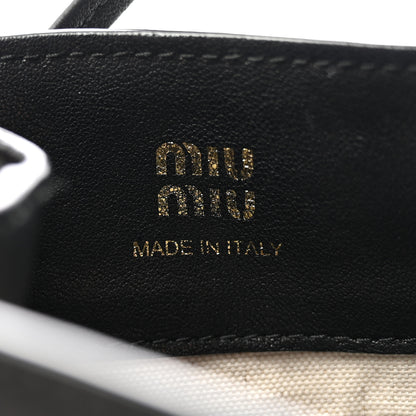 Miu Miu Nappa Mini Bag Black 6 of 9