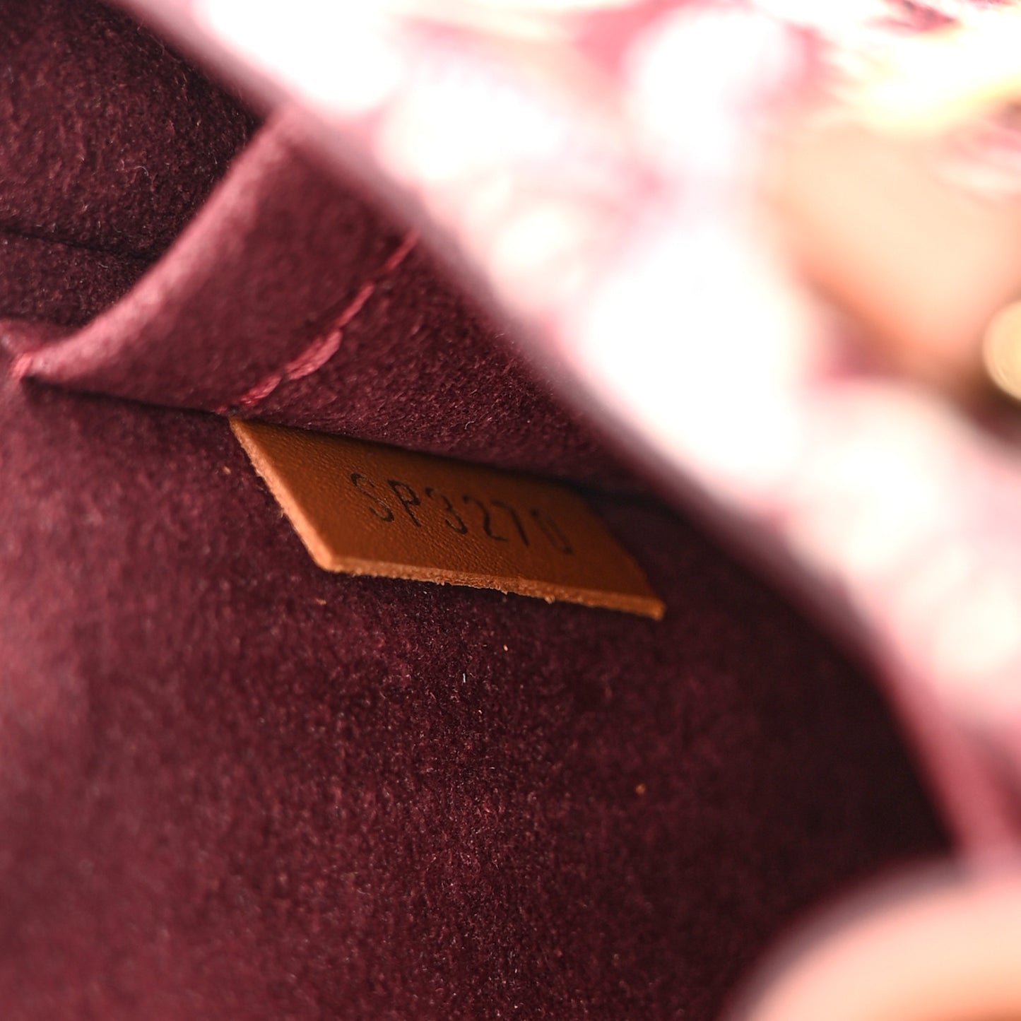 Jacquard Since 1854 Petit Sac Plat Bordeaux