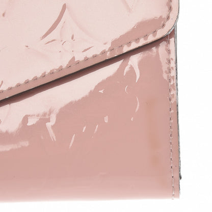 Louis Vuitton Vernis Sarah Compact Wallet Rose Ballerine 8 of 10