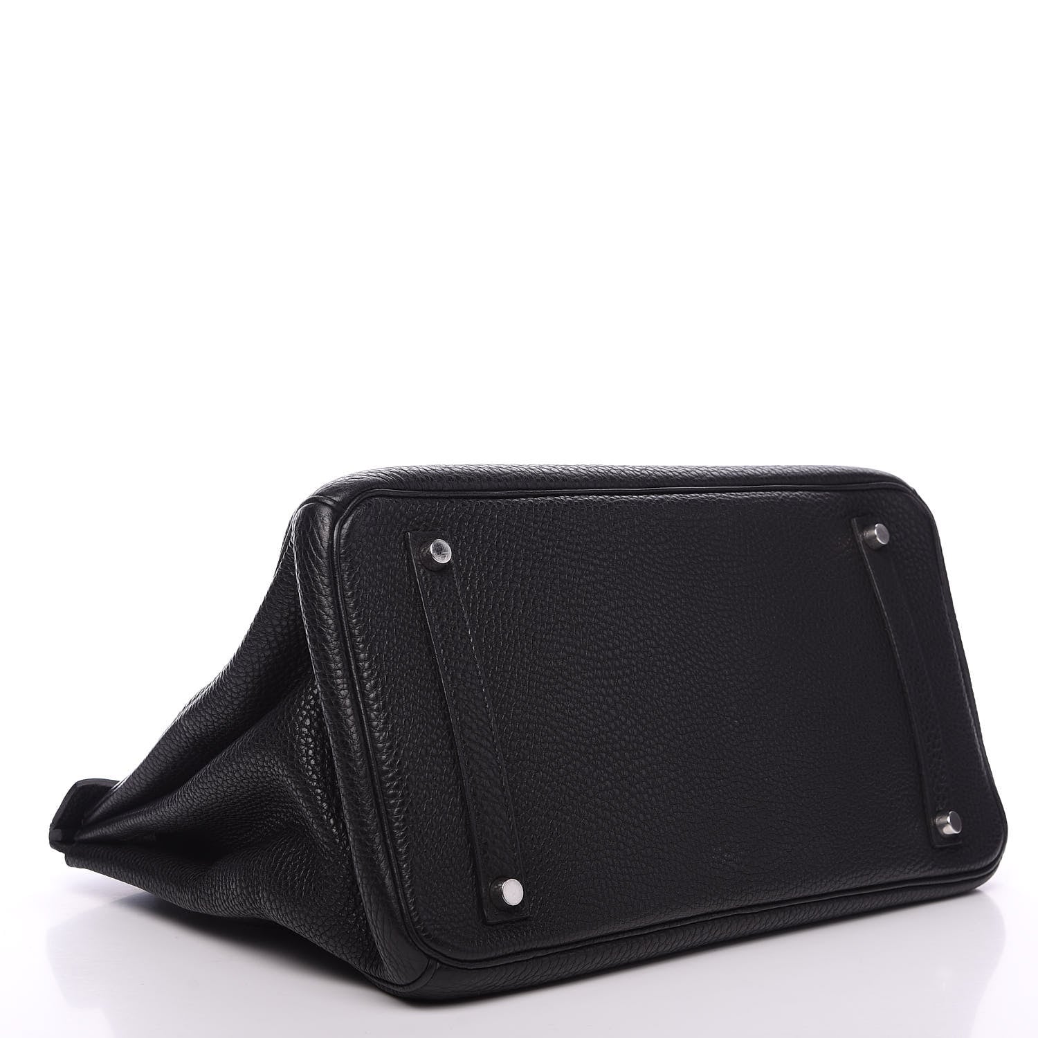 Hermes Taurillon Clemence Birkin 35 Black 4 of 28