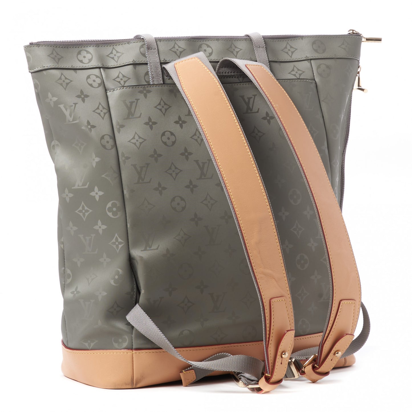 Monogram Titanium Backpack Tote