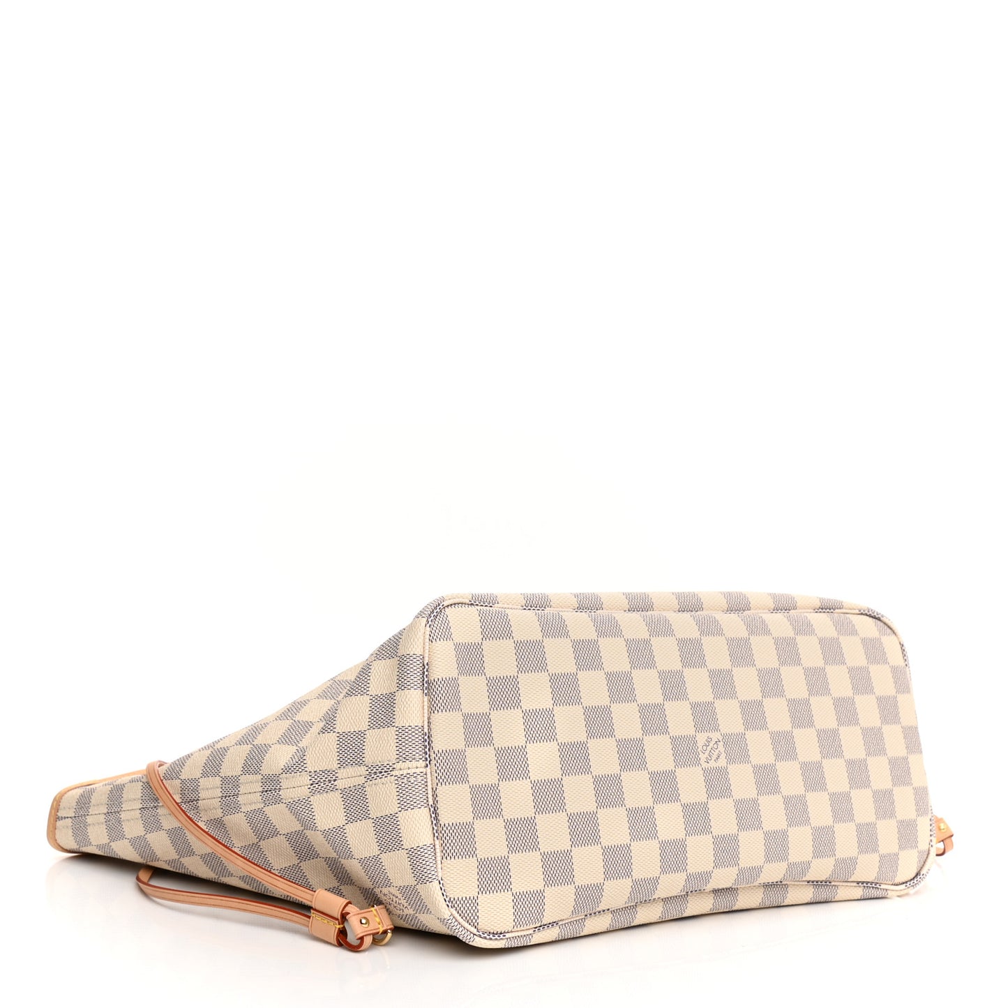 Damier Azur Neo Neverfull MM Rose Ballerine