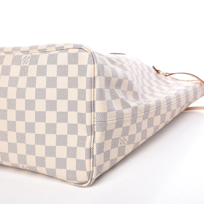 Louis Vuitton Damier Azur Neo Neverfull GM Rose Ballerine 6 of 11