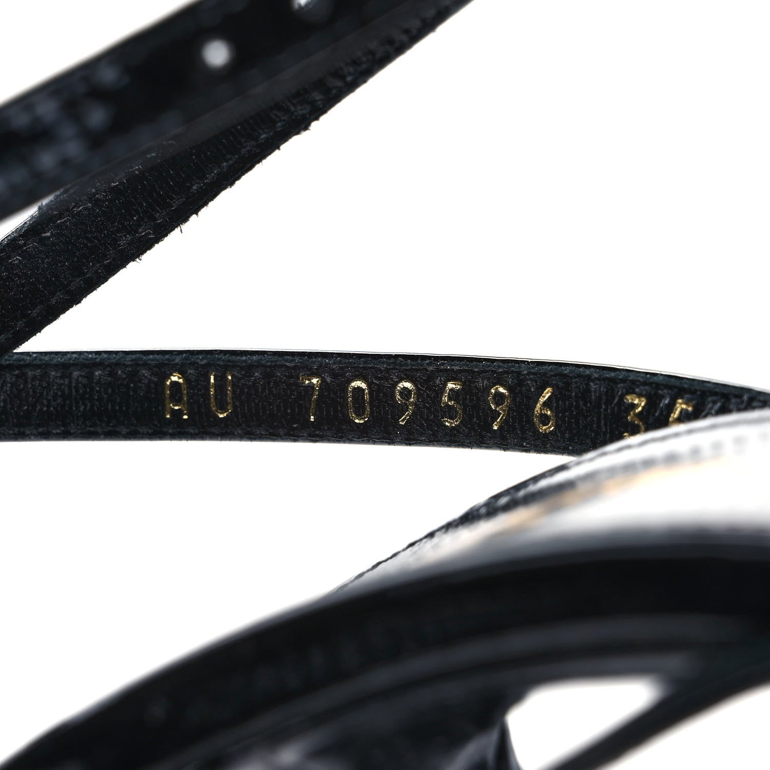 Saint Laurent Vernice Crystal Gippy 110 Sandals 35 Black 8 of 8