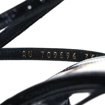 Saint Laurent Vernice Crystal Gippy 110 Sandals 35 Black 8 of 8
