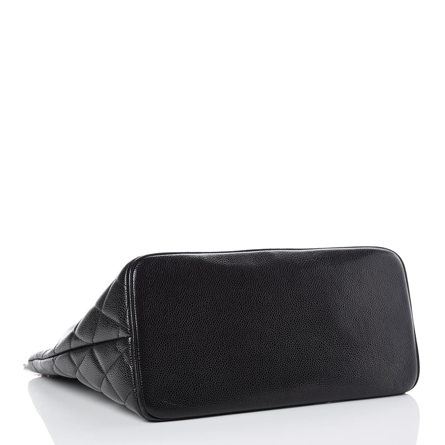 Caviar Quilted Medallion Tote Black