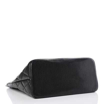 Chanel Caviar Quilted Medallion Tote Black 5 of 10