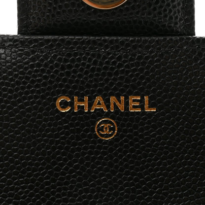 Chanel Caviar Quilted Glasses Case With Chain Black 6 of 12