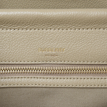 Burberry Calfskin Small Title Bag Honey 9 of 9