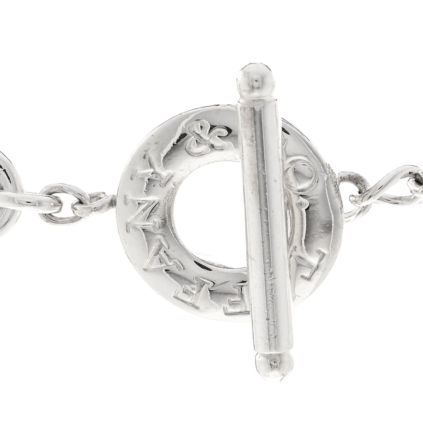 Sterling Silver Toggle Necklace