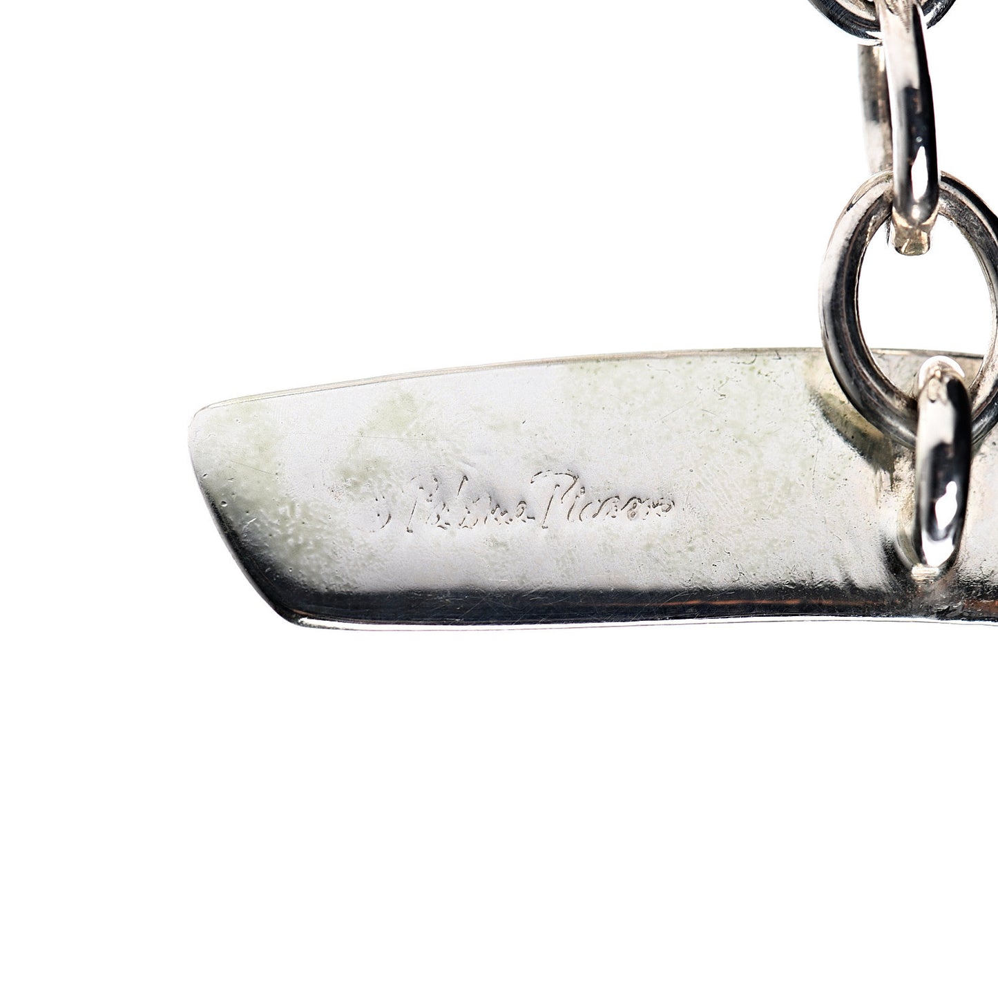 Sterling Silver Paloma Picasso Mesh Link Toggle Necklace