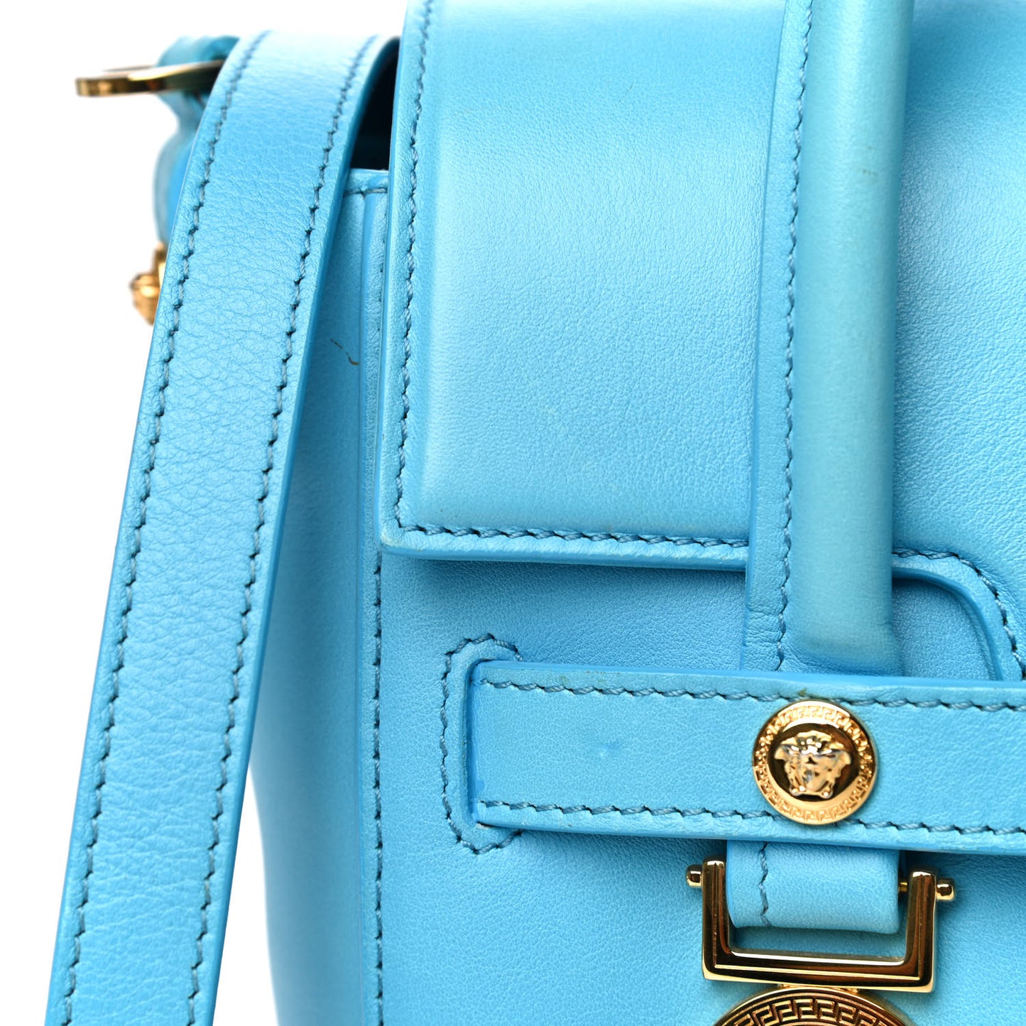Calfskin Small Day Bag Blue