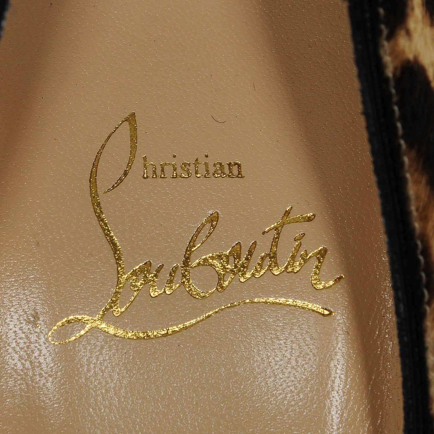 Christian Louboutin Pony Hair So Kate 120 Pumps 37 Leopard Black 8 of 11