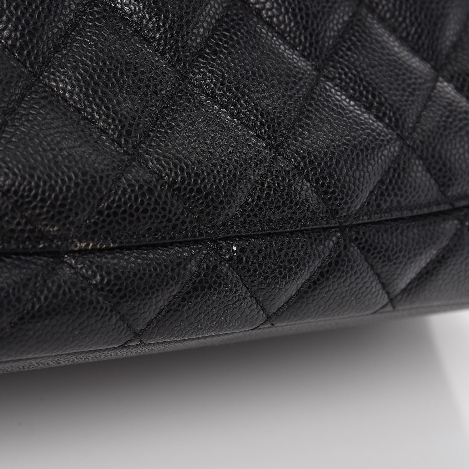 Chanel Caviar Quilted Grand Shopping Tote GST Black 10 of 18