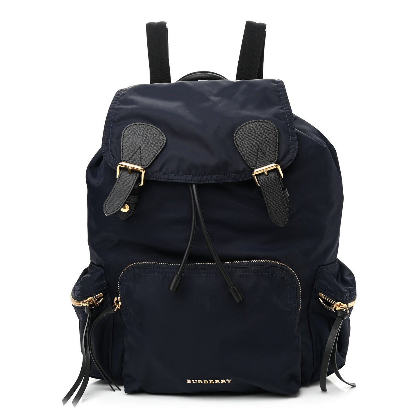 Nylon Medium Rucksack Backpack Ink Blue