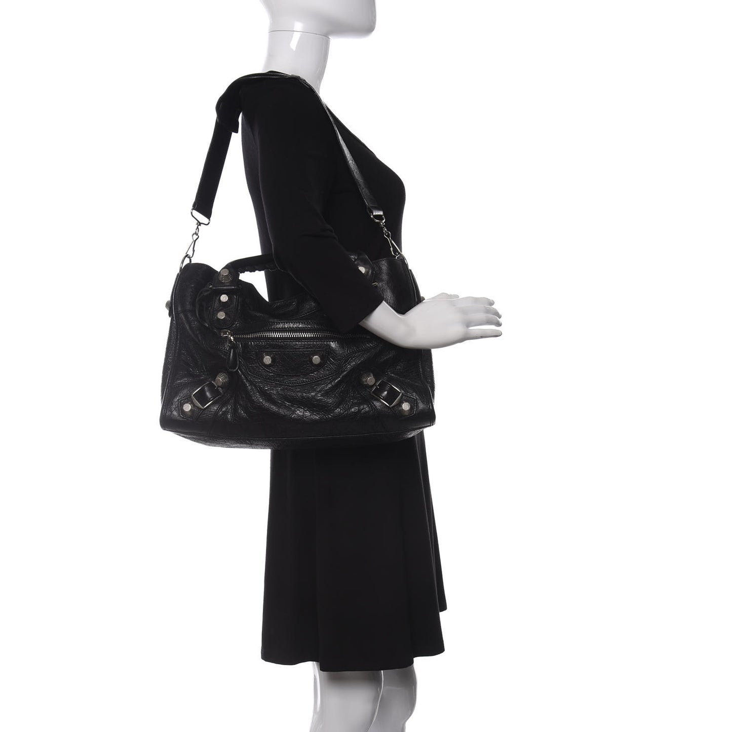Agneau Giant 21 Silver Hardware City Black