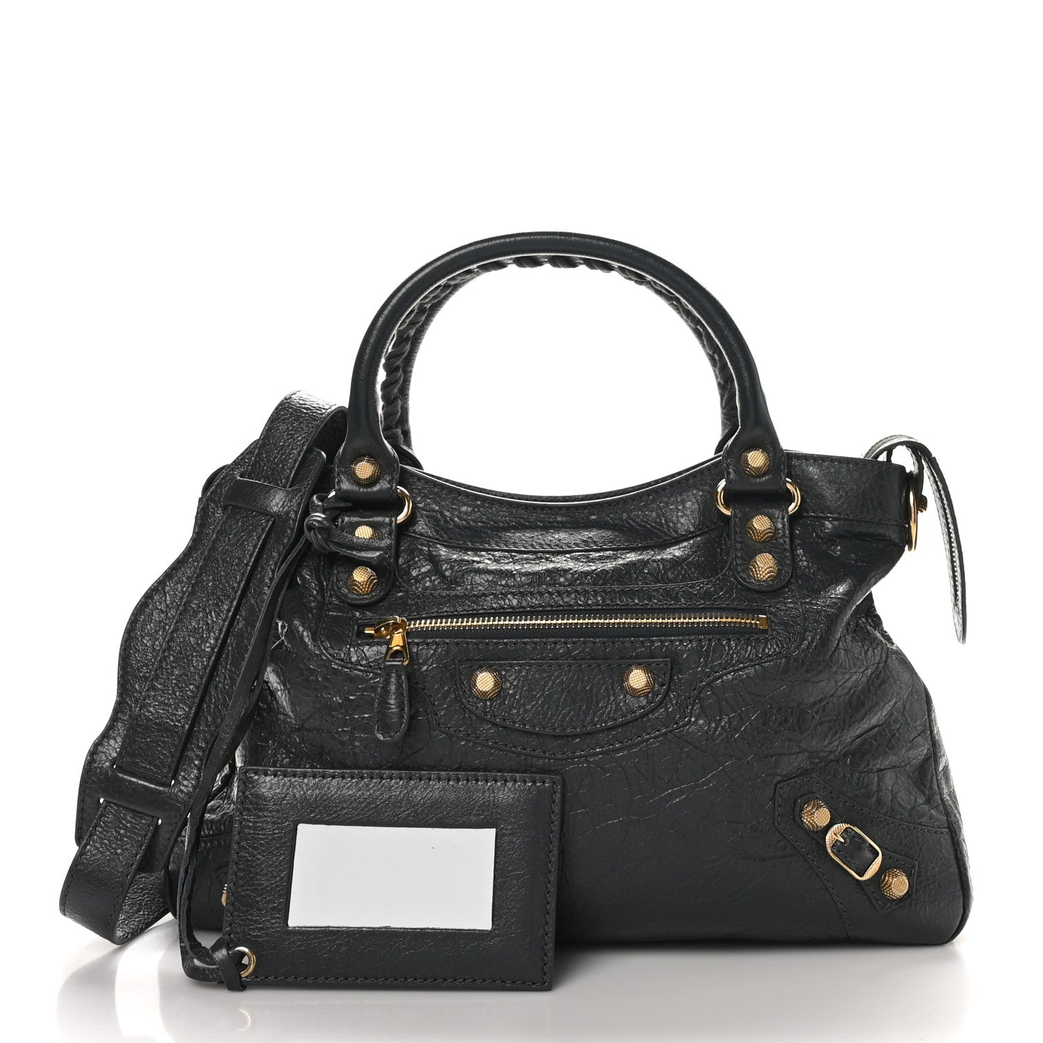 Balenciaga Agneau Giant 12 Gold Hardware Town Gris Fossile 3 of 10