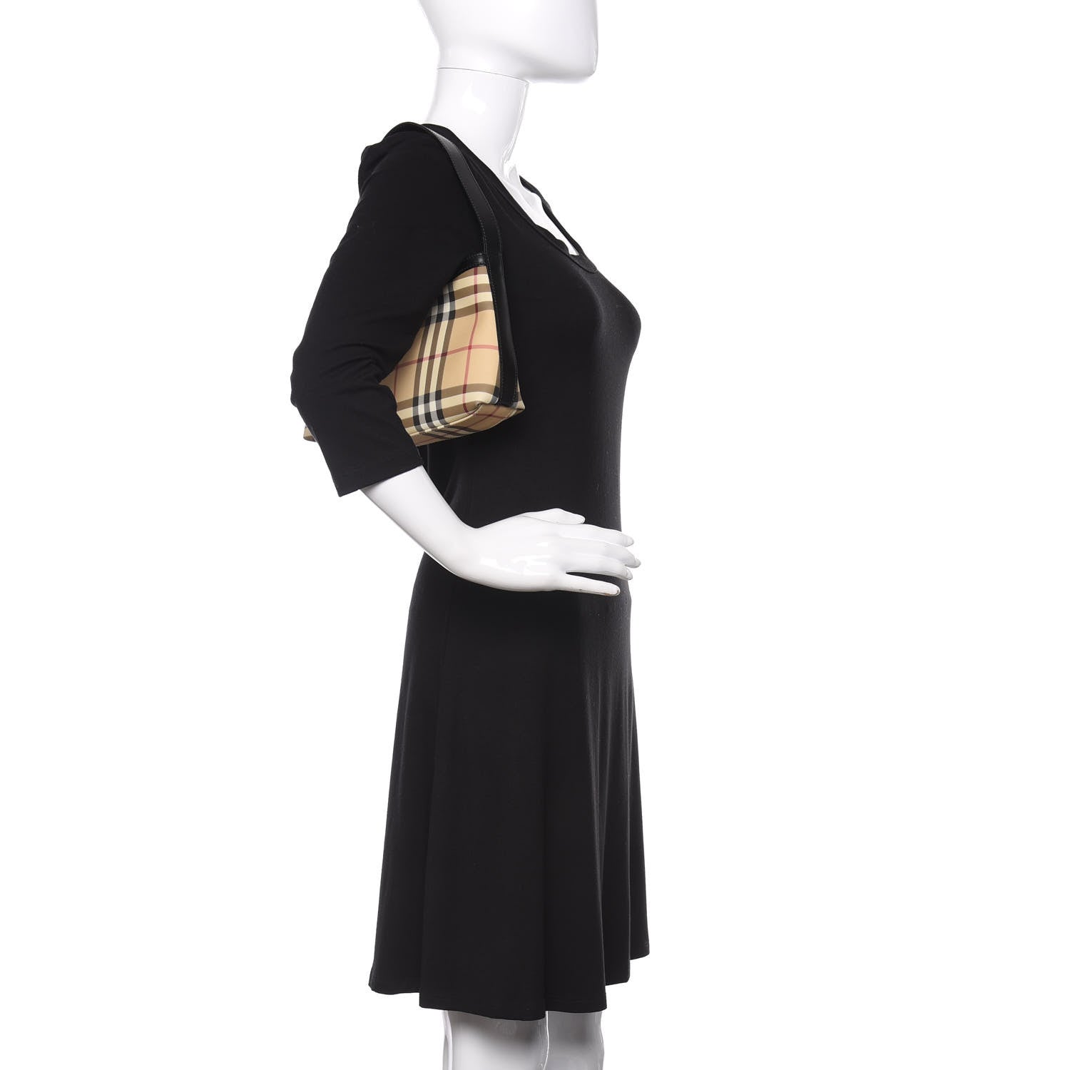 Burberry House Check Shoulder Bag Black 2 of 9