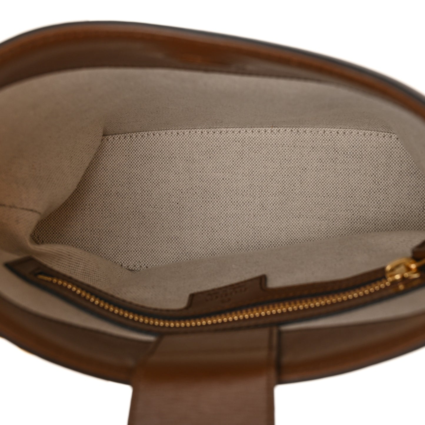 GG Supreme Monogram Azalea Calfskin Retro Interlocking G Chain Shoulder Bag Beige Ebony Brown Sugar