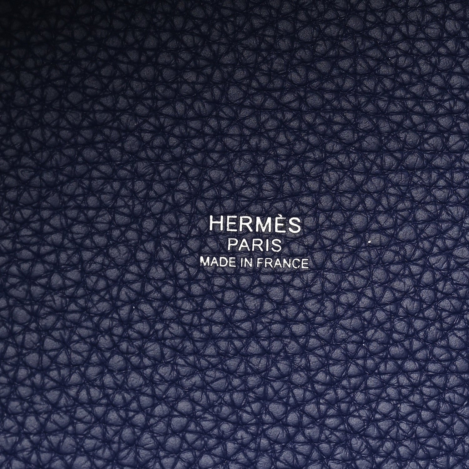 Hermes Taurillon Clemence Casaque Picotin Lock 18 PM Bleu Electrique Bleu Encre 6 of 13