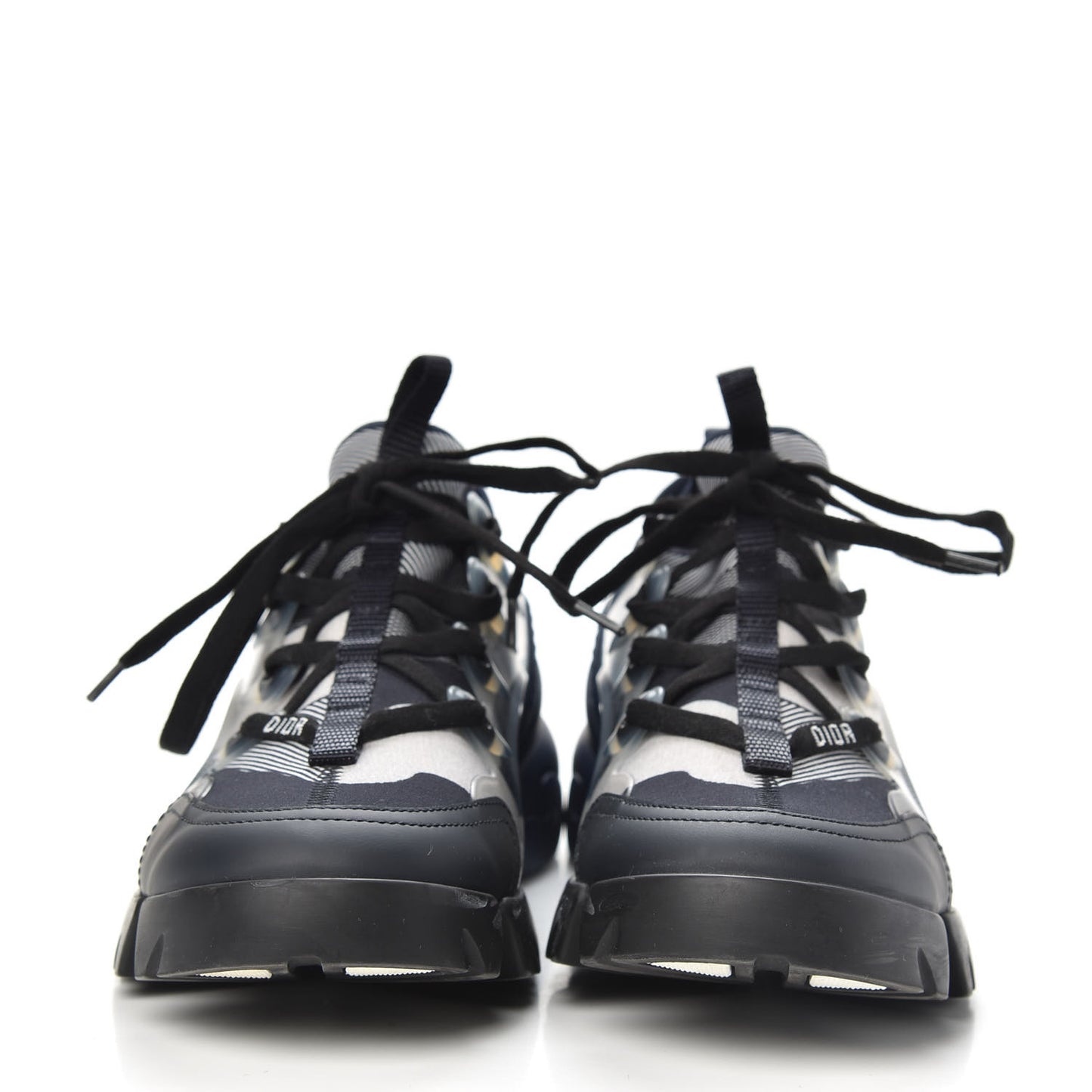 Neoprene Rubber Womens D-Connect Sneakers 38 Blue Black