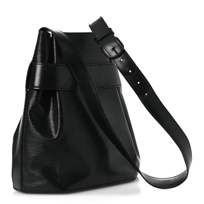 Louis Vuitton Epi Sac D'epaule Black 3 of 12