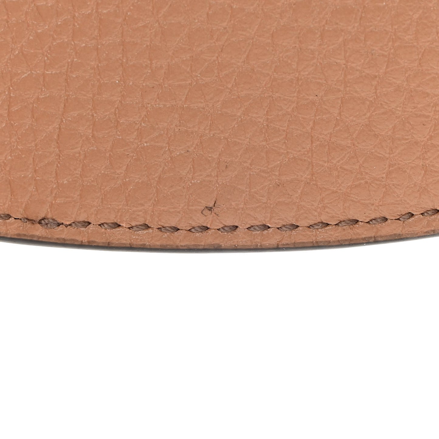Pebbled Calfskin Soho Wallet on Chain Camelia