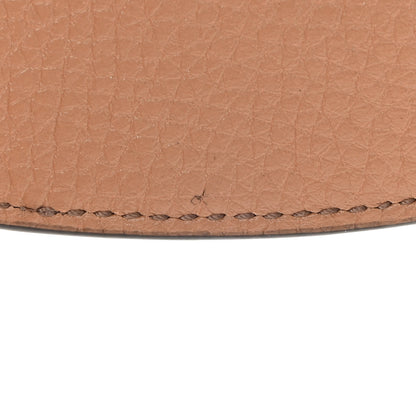 Gucci Pebbled Calfskin Soho Wallet on Chain Camelia 12 of 12