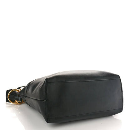 Tom Ford Calfskin Medium Avery Hobo Shoulder Bag Black 4 of 8