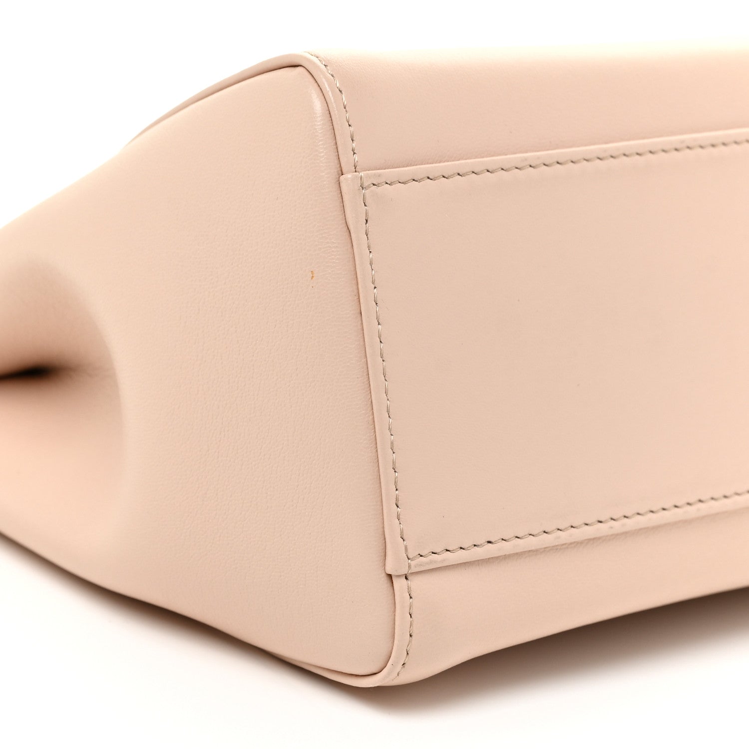 Fendi Nappa Colorblock Mini Peekaboo Iconic Satchel Soap Amazzonia Opal 10 of 15