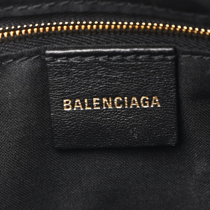 Balenciaga Coated Canvas BB Monogram Allover Logo Medium Signature Camera Bag Beige Brown Black 6 of 13