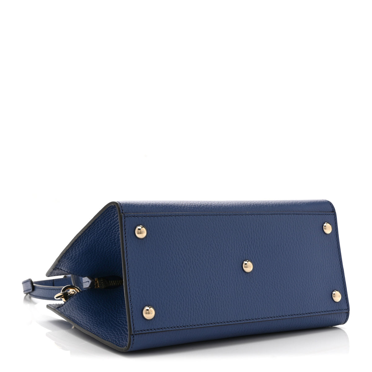 Dollar Calfskin Medium Soho Top Handle Satchel Caspian